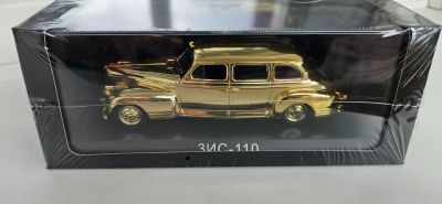 Лот: 25704025. Фото: 1. Модель автомобиля ЗиС-110 золотой... Автомоделизм