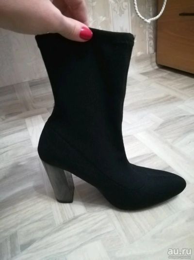 Лот: 13205604. Фото: 1. Ботинки чулки 39р. Ботинки, полуботинки