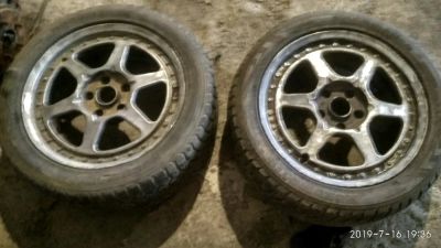 Лот: 14118800. Фото: 1. Диски volk racing японские разборные. Диски