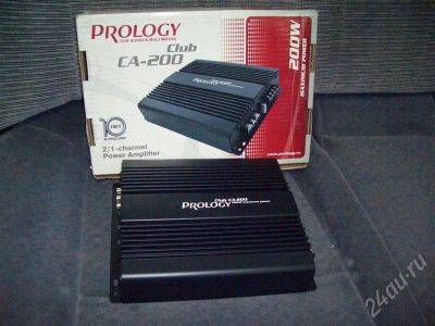 Лот: 653787. Фото: 1. Усилитель Prology CA- 200. Усилители