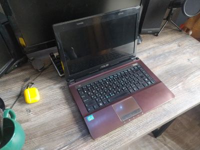 Лот: 21445368. Фото: 1. Ноутбук Asus k43s i3/4gb/ssd/geforce. Ноутбуки