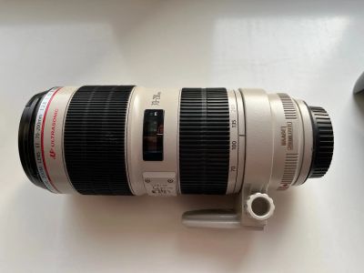 Лот: 19989203. Фото: 1. Объектив Сanon EF 70-200mm f/2... Объективы