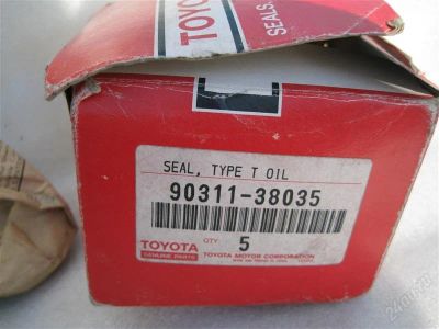 Лот: 1233579. Фото: 1. Сальник хвостоика TOYOTA LAND... Трансмиссия