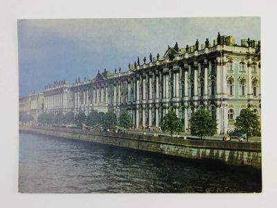 Лот: 23297240. Фото: 1. Ленинград. Зимний дворец. Открытка... Открытки, конверты