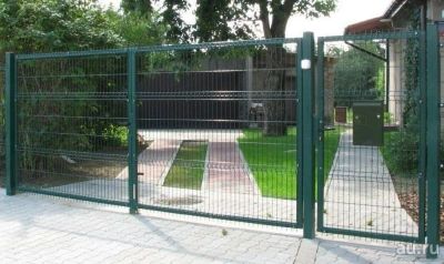 Лот: 12768519. Фото: 1. Ворота распашные Gardis FIT 3D... Ворота, заборы, шлагбаумы
