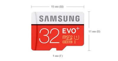 Лот: 8567347. Фото: 1. Новая карта памяти MicroSD Samsung... Карты памяти