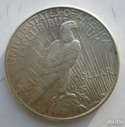 Лот: 8335019. Фото: 1. США 1 доллар 1925 г.,серебро. Америка