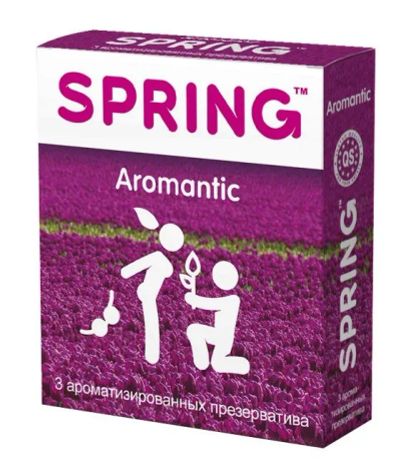 Лот: 22056288. Фото: 1. Презервативы SPRING™ Aromantic... Презервативы