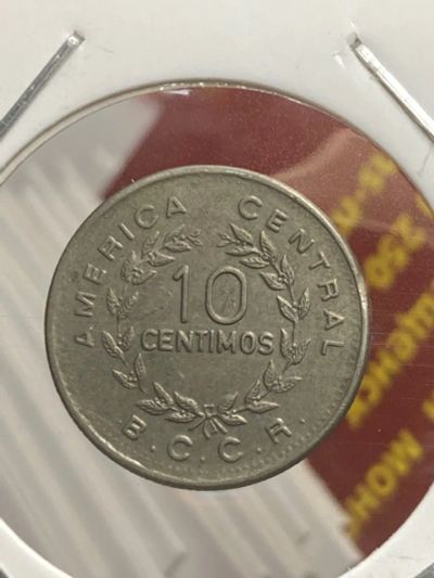 Лот: 19457566. Фото: 1. Коста-Рика 10 сентимо, 1975. Америка