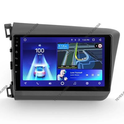 Лот: 20758443. Фото: 1. Магнитола Teyes CC2 Plus Honda... Автомагнитолы