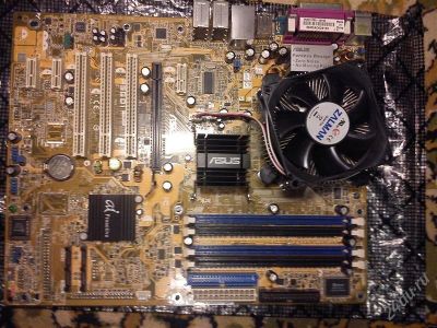 Лот: 1045548. Фото: 1. Asus P5GD1-Pro Socket LGA775... Материнские платы