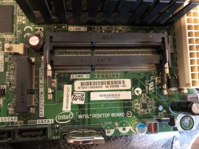 Лот: 13845336. Фото: 1. Intel D525MW OEM + 4GB DDR3. Комплекты запчастей