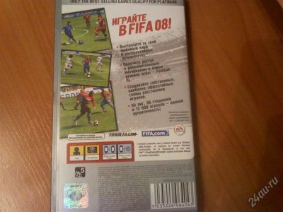 Лот: 1338581. Фото: 1. PSP диск FIFA 08. Игры для консолей