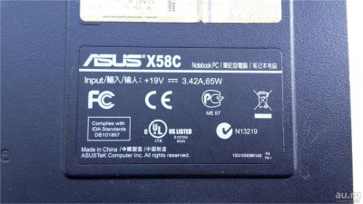 Лот: 9419207. Фото: 1. Остатки ноутбука Asus X58C. Ноутбуки