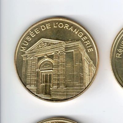 Лот: 10366651. Фото: 1. Франция жетон медаль Париж Музей... Сувенирные