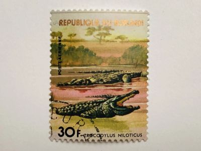 Лот: 23316561. Фото: 1. Африканские животные. Нильский... Марки