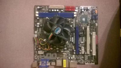 Лот: 6101915. Фото: 1. asrock h55m. Материнские платы