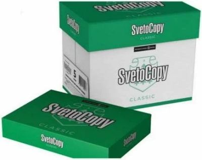 Лот: 17569567. Фото: 1. Белая офисная бумага Svetocopy... Бумага