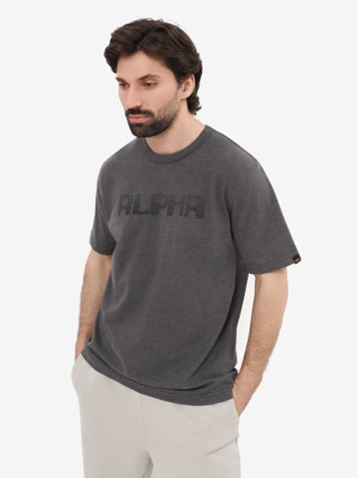 Лот: 25342608. Фото: 1. Футболка Logos Alpha Industries... Другое (спортивная одежда)