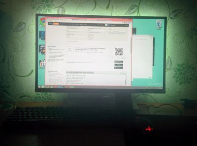 Лот: 4703944. Фото: 1. Игровой ПК (27" Монитор, SSD 120Gb... Компьютеры в сборе