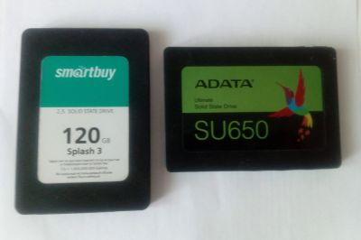 Лот: 20422719. Фото: 1. 2 Ssd 120gb. SSD-накопители