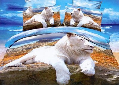 Лот: 3842988. Фото: 1. Шикарное постельное белье 3D из... Постельное бельё