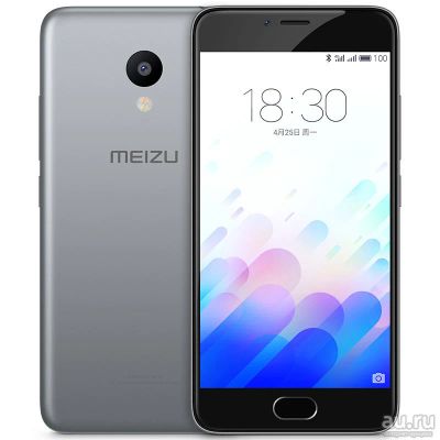 Лот: 8726938. Фото: 1. Meizu M3s mini 16GB/2GB Серый... Смартфоны