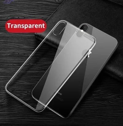 Лот: 16254067. Фото: 1. Чехол стеклянный прозрачный iphone... Чехлы, бамперы