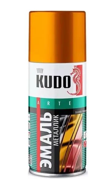 Лот: 22938257. Фото: 1. Эмаль Kudo KU-1028 аэрозольная... Краски, лаки, растворитель