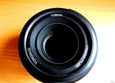 Лот: 17539554. Фото: 1. yongnuo 50mm 1.8. Объективы
