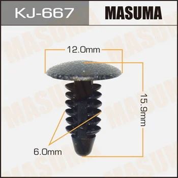 Лот: 11478172. Фото: 1. Клипса крепежная Masuma KJ-667. Кузов