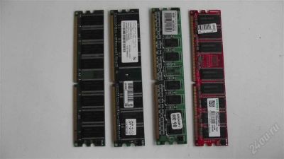 Лот: 1700751. Фото: 1. память DDR512MB -4штуки. Оперативная память