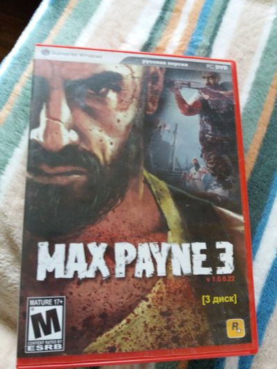Лот: 12134254. Фото: 1. PC/DVD Max Payne 3. Видеозаписи, фильмы