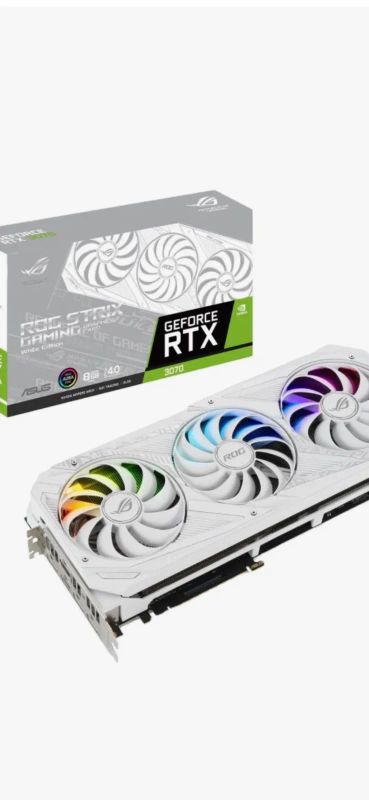 Лот: 21346481. Фото: 1. Видеокарта asus GeForce RTX 3070... Видеокарты