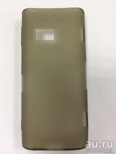 Лот: 12964762. Фото: 1. Чехол Nokia X6 Силикон Серый. Чехлы, бамперы