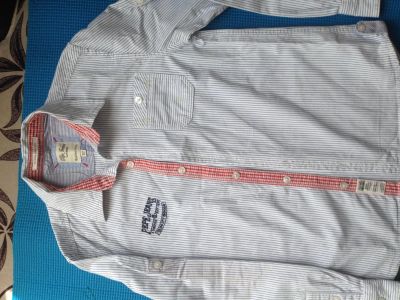 Лот: 4445217. Фото: 1. Рубашка PEPE JEANS london рост... Рубашки, блузки, водолазки