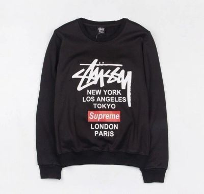 Лот: 10467476. Фото: 1. Свитшот Stussy F. Свитеры, толстовки, худи