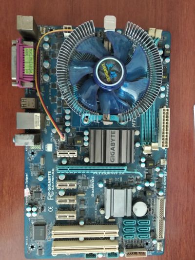 Лот: 16652598. Фото: 1. материнская плата AM3+ gigabyte... Комплекты запчастей
