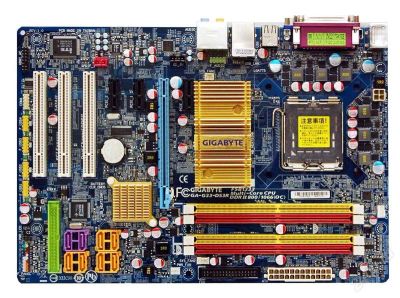Лот: 2470887. Фото: 1. Плата GA-P35-DS3R (775, DDR2... Материнские платы