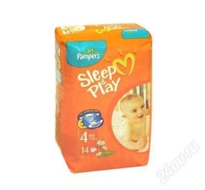 Лот: 2528472. Фото: 1. Pampers Sleep&Play 4 Maxy (7-18... Детская гигиена