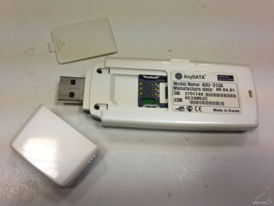 Лот: 5829038. Фото: 1. USB модем AnyDATA ADU-310A. Беспроводные модемы