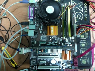 Лот: 8926957. Фото: 1. ASUS P5QL/EPU, LGA775, iP43, Xeon... Материнские платы