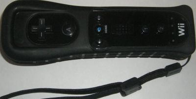 Лот: 3567332. Фото: 1. Wii remote чёрного цвета, новый... Аксессуары для игровых приставок, консолей, геймпады