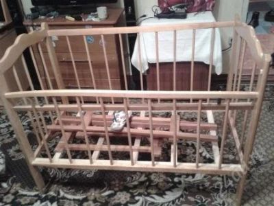 Лот: 2554430. Фото: 1. продам десткую кроватка-маятник... Красноярск