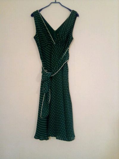 Лот: 12388686. Фото: 1. Сарафан с горохом Zarina. Платья