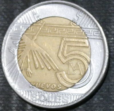 Лот: 15168309. Фото: 1. Экзотика с рубля (21153) Перу. Остальные страны