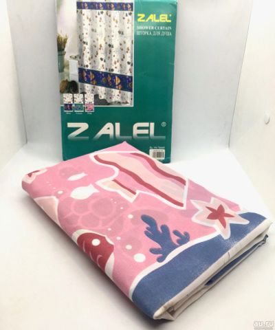 Лот: 4059790. Фото: 1. 💗💙 Штора для ванной ZALEL 180... Шторы для ванной
