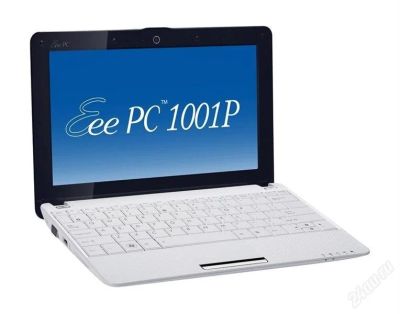 Лот: 2227766. Фото: 1. Белый нетбук ASUS EEE PC 1001PX... Ноутбуки