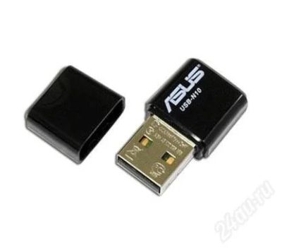 Лот: 2411710. Фото: 1. Беспроводной адаптер ASUS USB-N10... WiFi, Bluetooth адаптеры