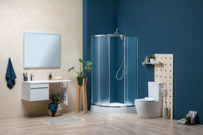 Лот: 23668244. Фото: 1. Душевое ограждение настенное AQUANET... Душевые кабины